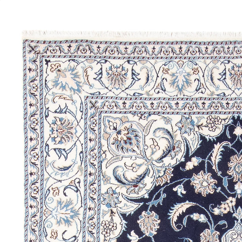 Dywan perski - Nain - 291 x 190 cm - ciemnoniebieski