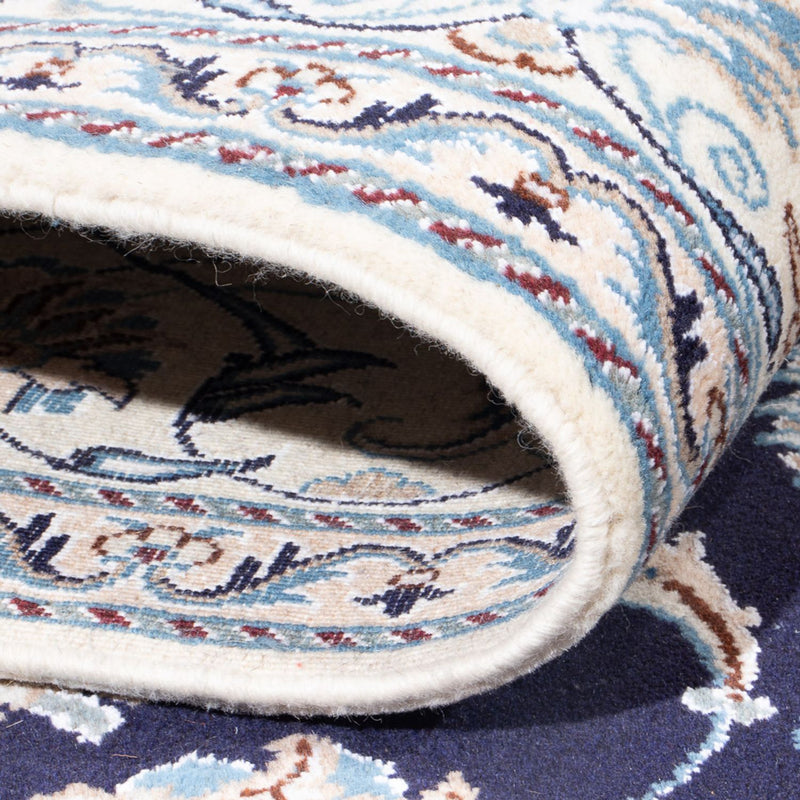 Dywan perski - Nain - 291 x 190 cm - ciemnoniebieski