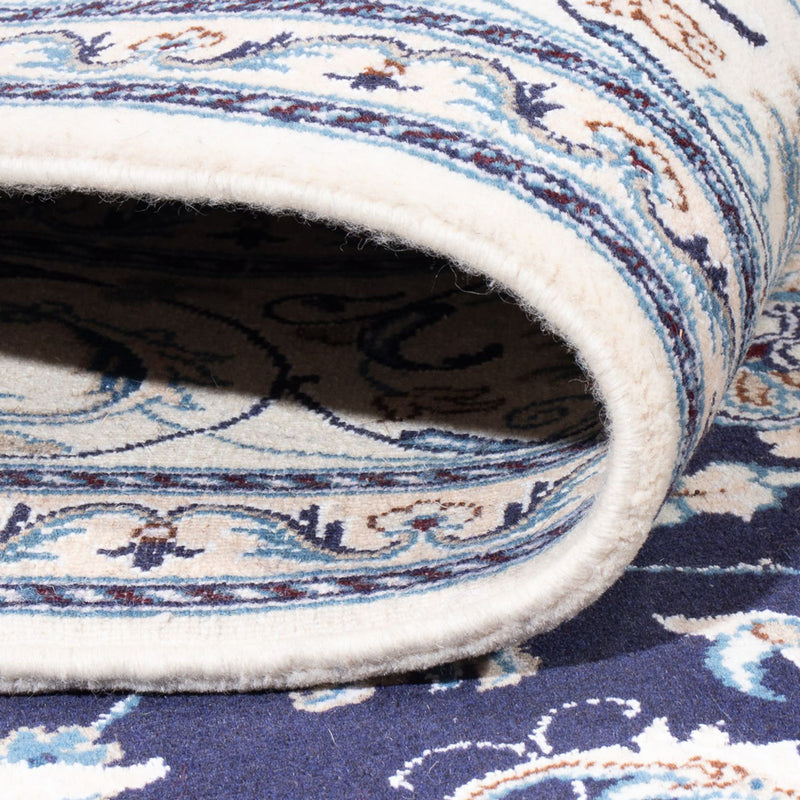 Dywan perski - Nain - 293 x 201 cm - ciemnoniebieski