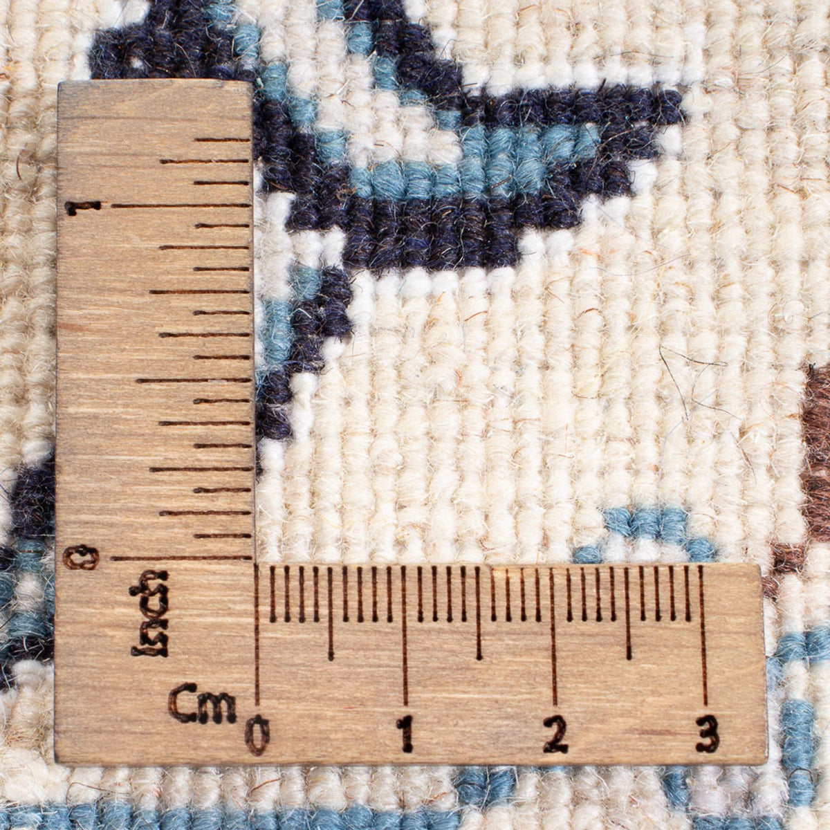 Dywan perski - Nain - 287 x 192 cm - niebieski