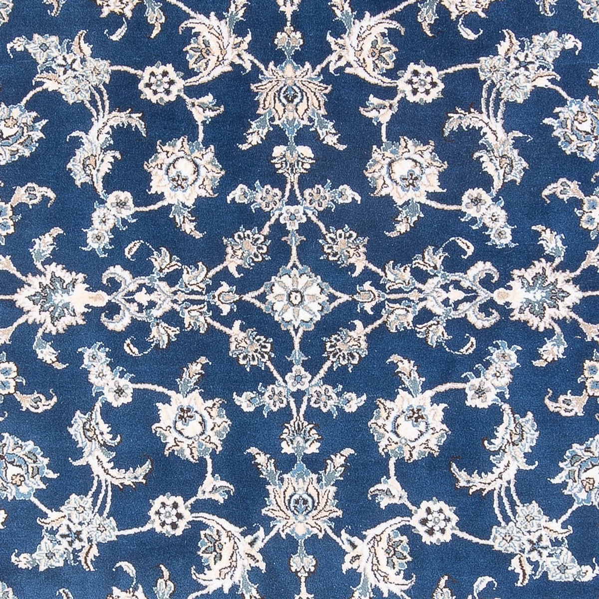 Dywan perski - Nain - 291 x 194 cm - niebieski