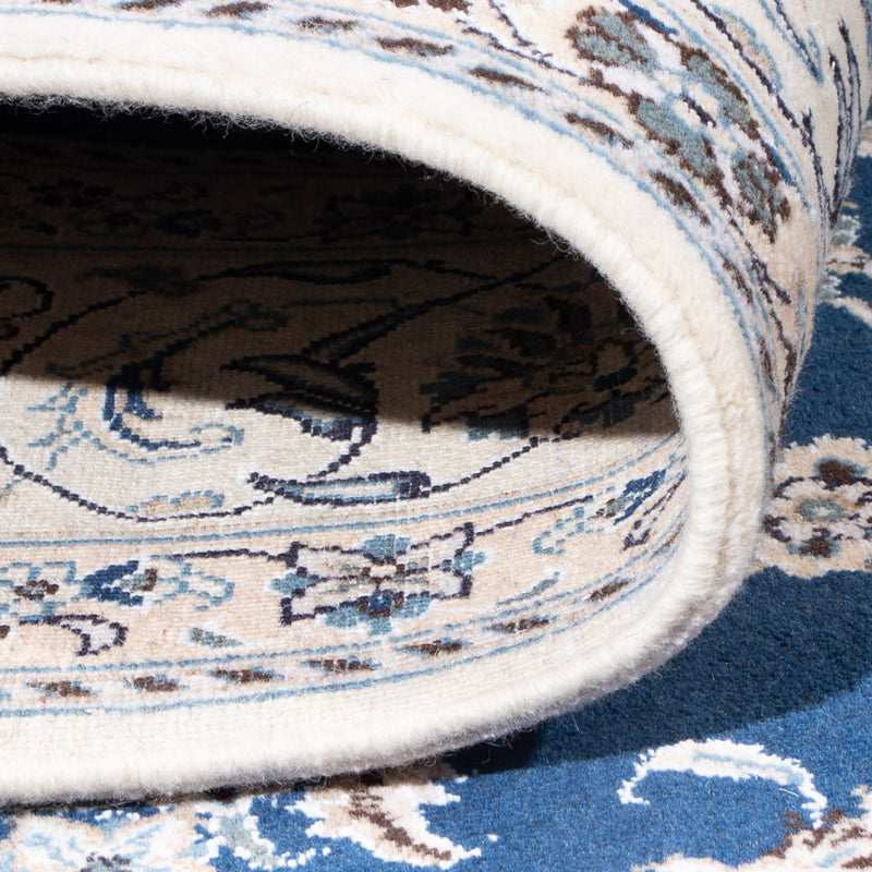 Dywan perski - Nain - 291 x 194 cm - niebieski