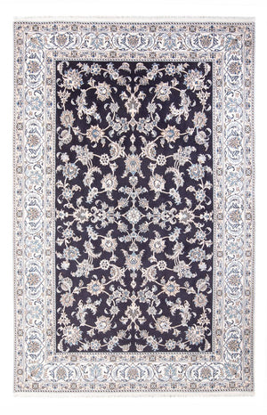 Dywan perski - Nain - 304 x 193 cm - ciemnoniebieski