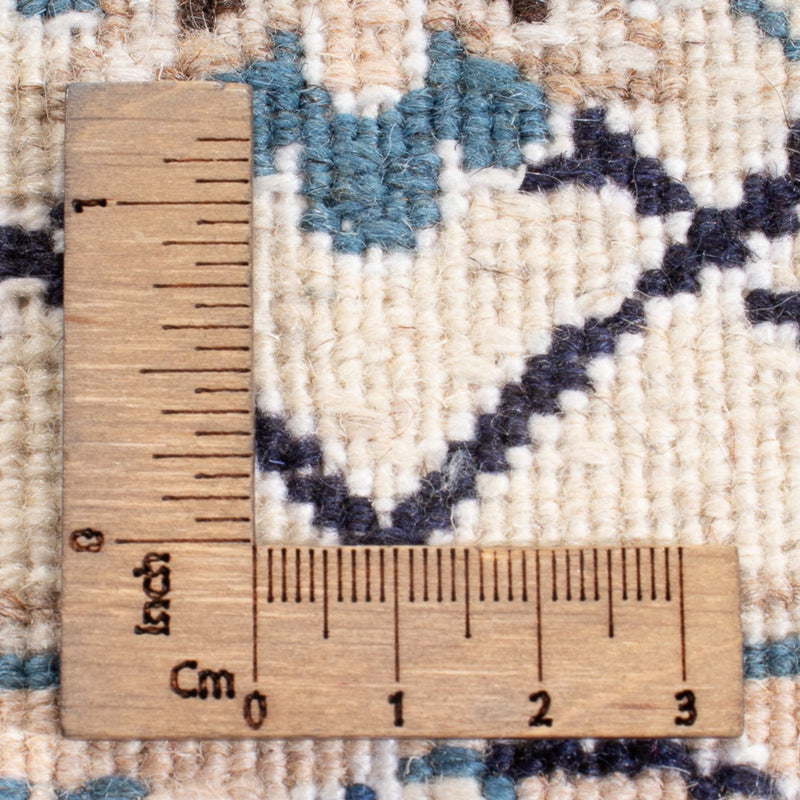 Dywan perski - Nain - 303 x 197 cm - niebieski