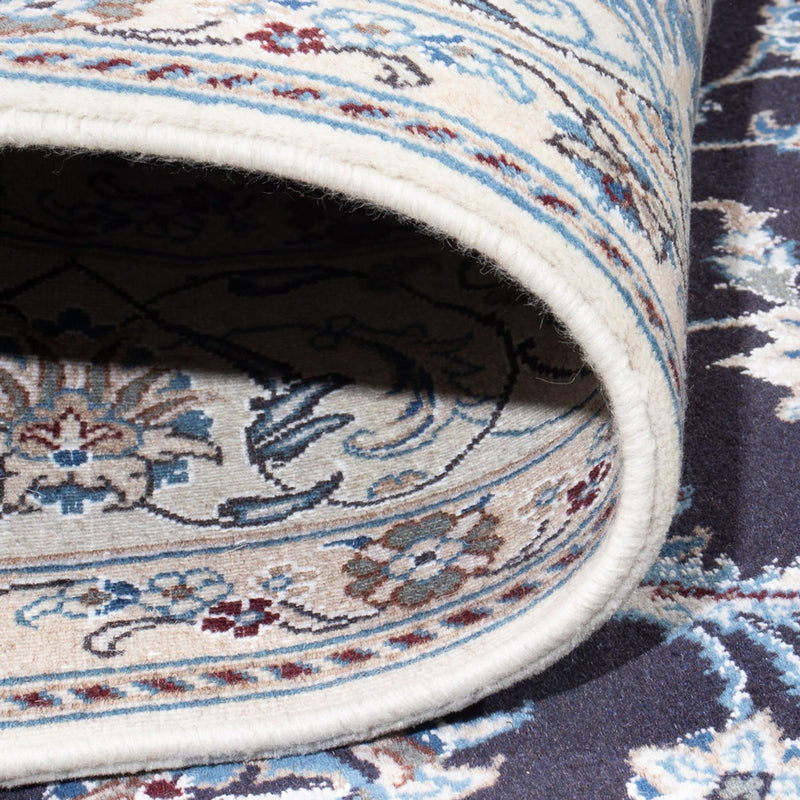 Dywan perski - Nain - 292 x 198 cm - ciemnoniebieski