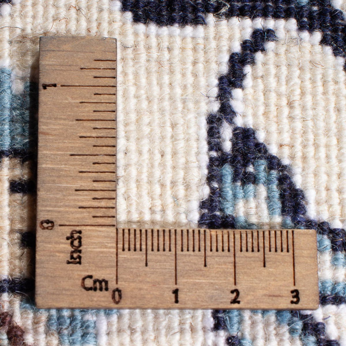 Dywan perski - Nain - 296 x 196 cm - niebieski