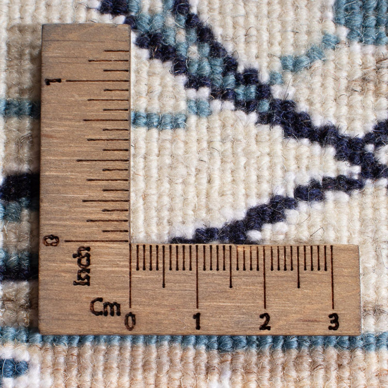 Dywan perski - Nain - 294 x 196 cm - niebieski