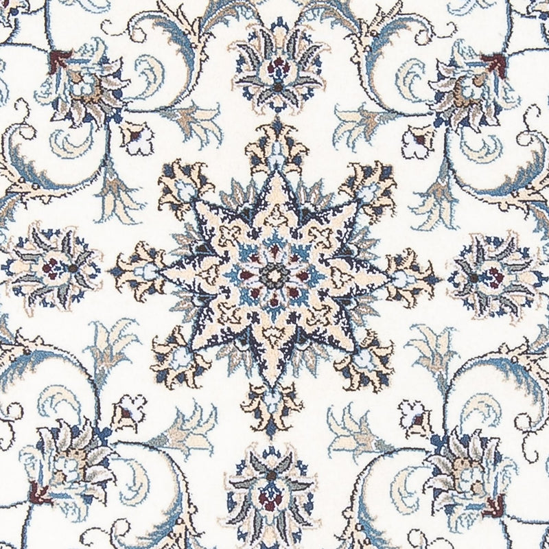 Dywan perski - Nain okrągły  - 150 x 150 cm - kremowy