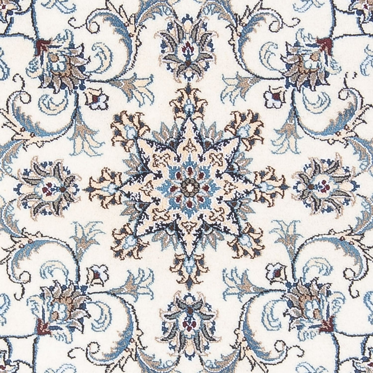 Dywan perski - Nain okrągły  - 150 x 150 cm - kremowy