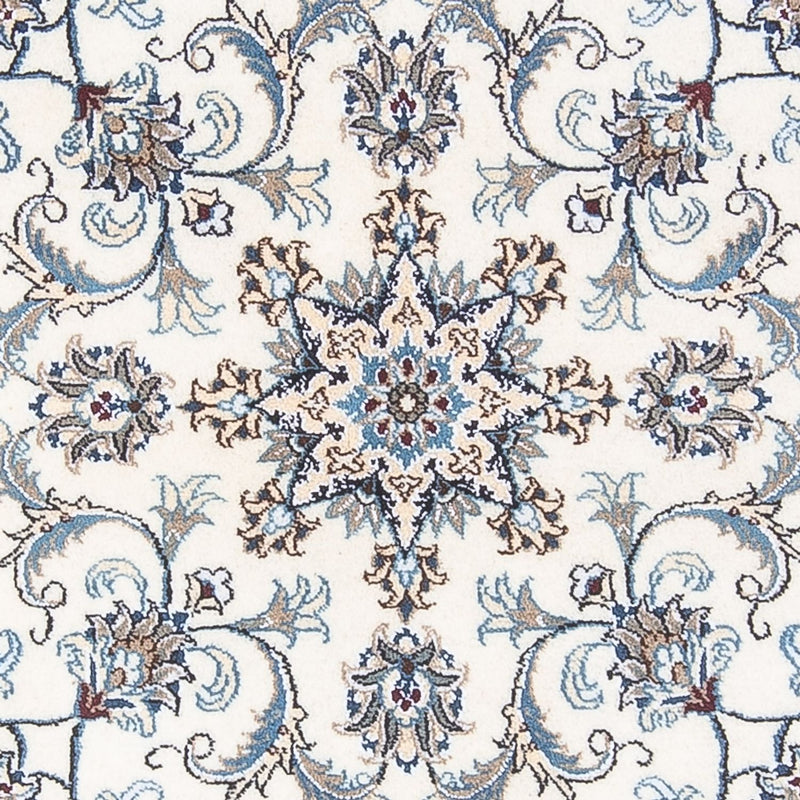 Dywan perski - Nain okrągły  - 150 x 150 cm - kremowy