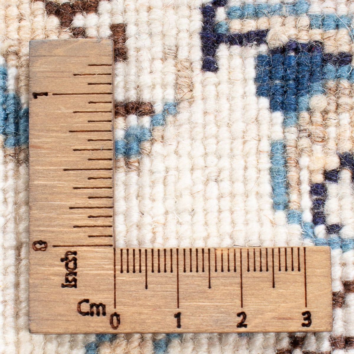 Dywan perski - Nain okrągły  - 150 x 150 cm - ciemnoniebieski