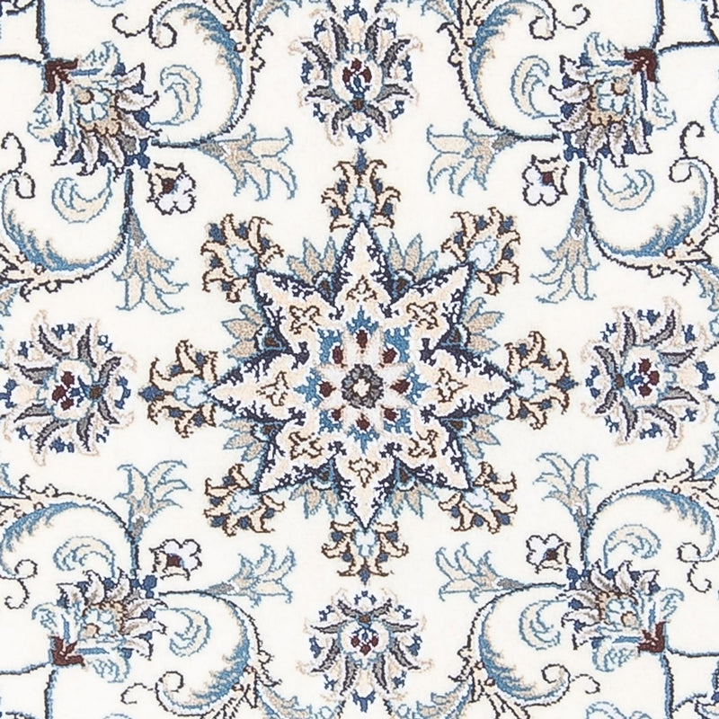 Dywan perski - Nain okrągły  - 150 x 150 cm - kremowy