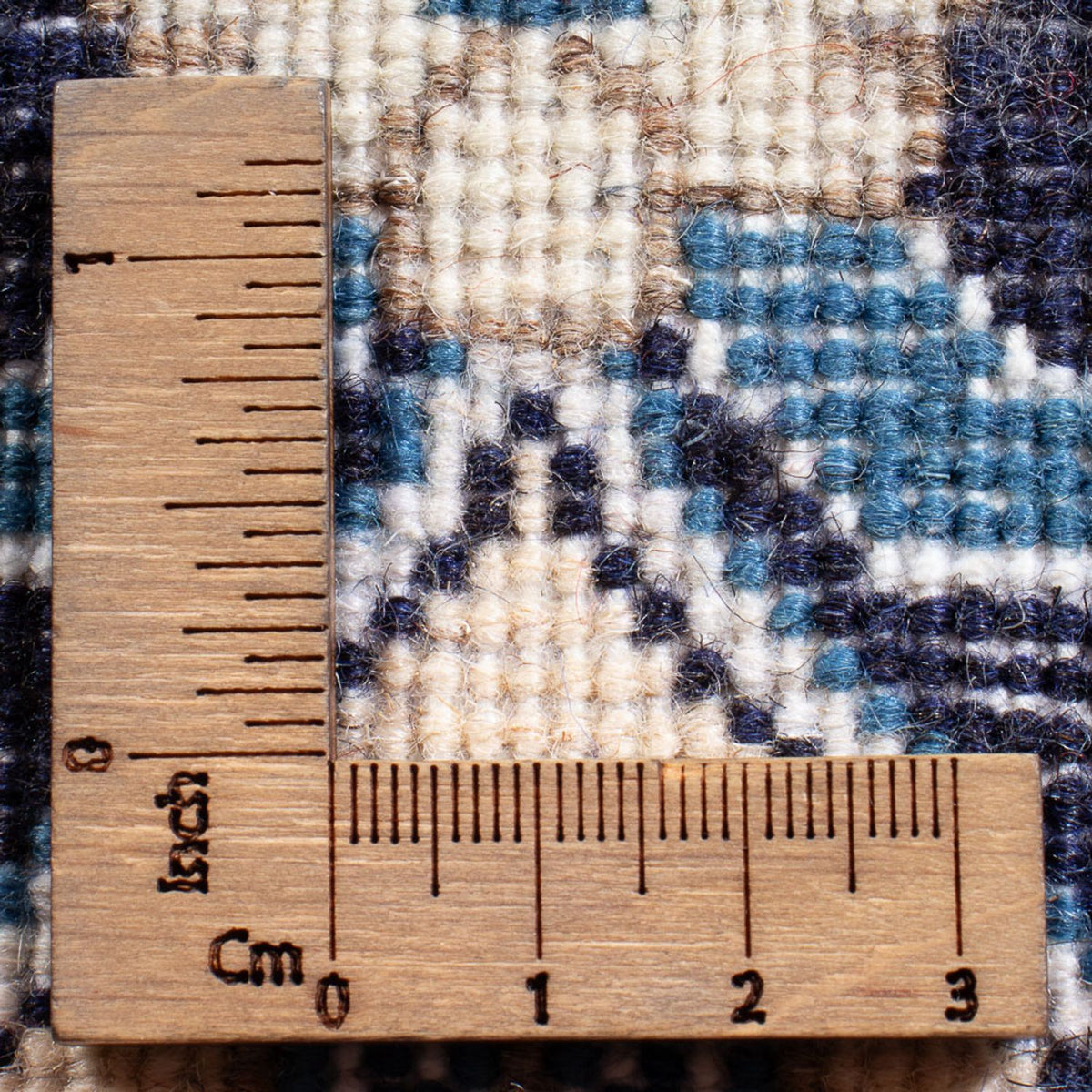 Dywan perski - Nain - Królewski - 90 x 60 cm - ciemnoniebieski