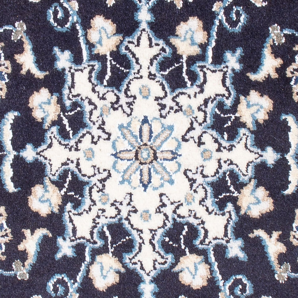 Dywan perski - Nain - Królewski - 90 x 60 cm - ciemnoniebieski