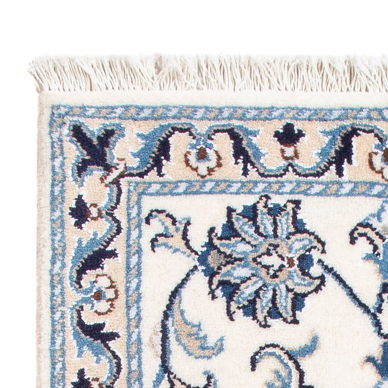 Dywan perski - Nain - Królewski - 90 x 60 cm - kremowy