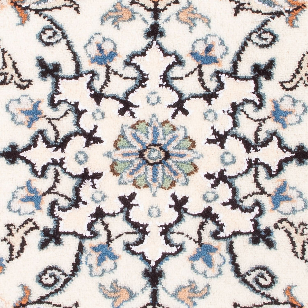 Dywan perski - Nain - Królewski - 90 x 60 cm - kremowy