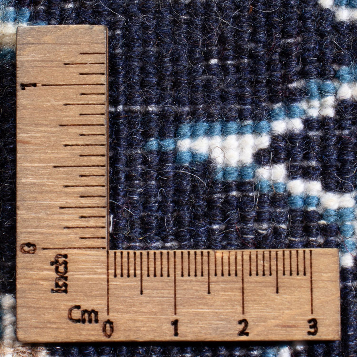 Dywan perski - Nain - Królewski - 90 x 60 cm - ciemnoniebieski