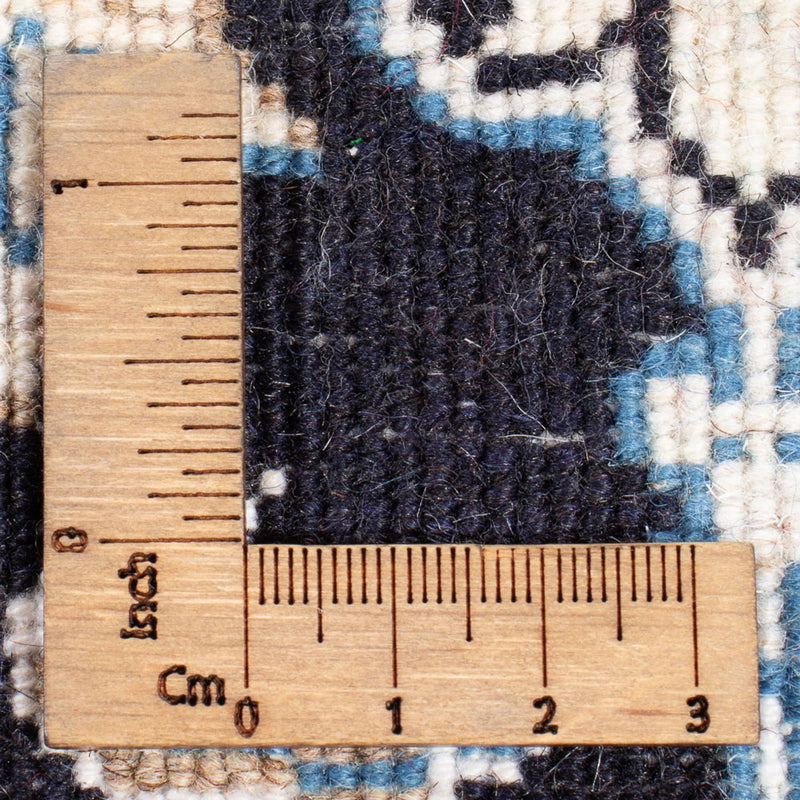 Dywan perski - Nain - Królewski - 90 x 60 cm - ciemnoniebieski