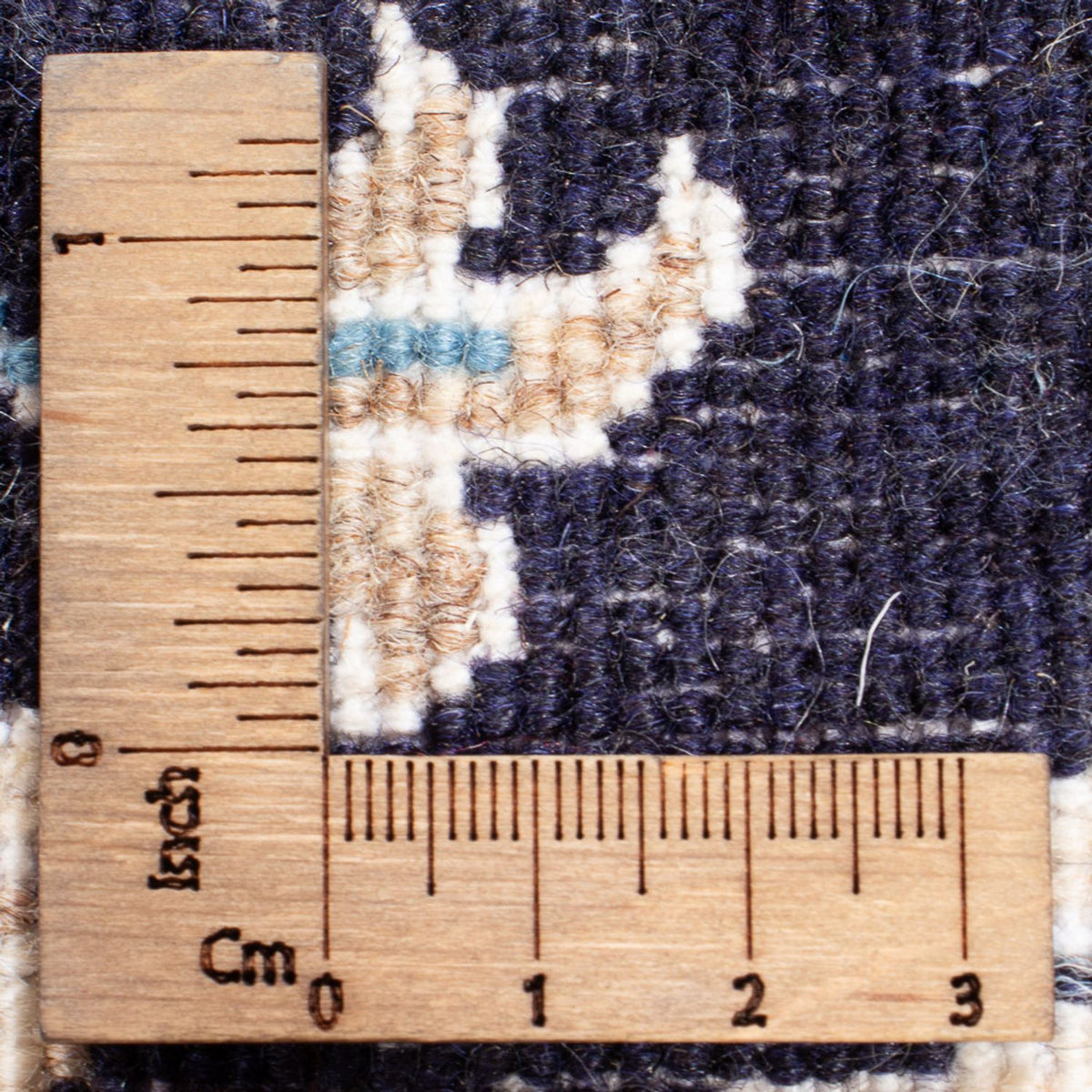 Dywan perski - Nain - Królewski - 90 x 60 cm - ciemnoniebieski