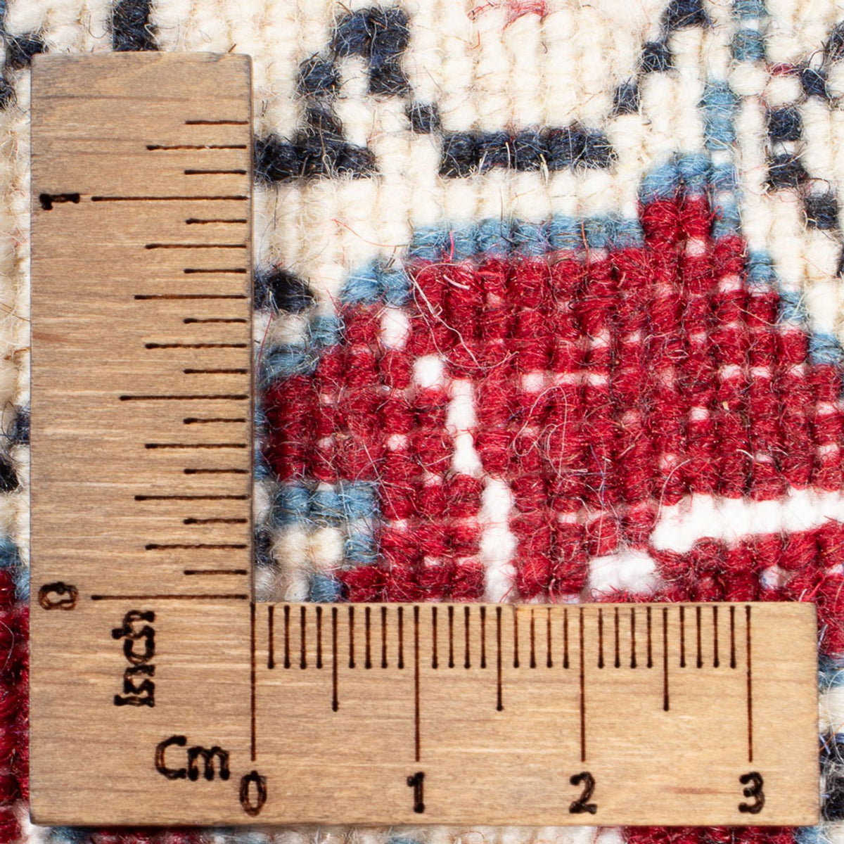 Dywan perski - Nain - Królewski - 90 x 60 cm - czerwony