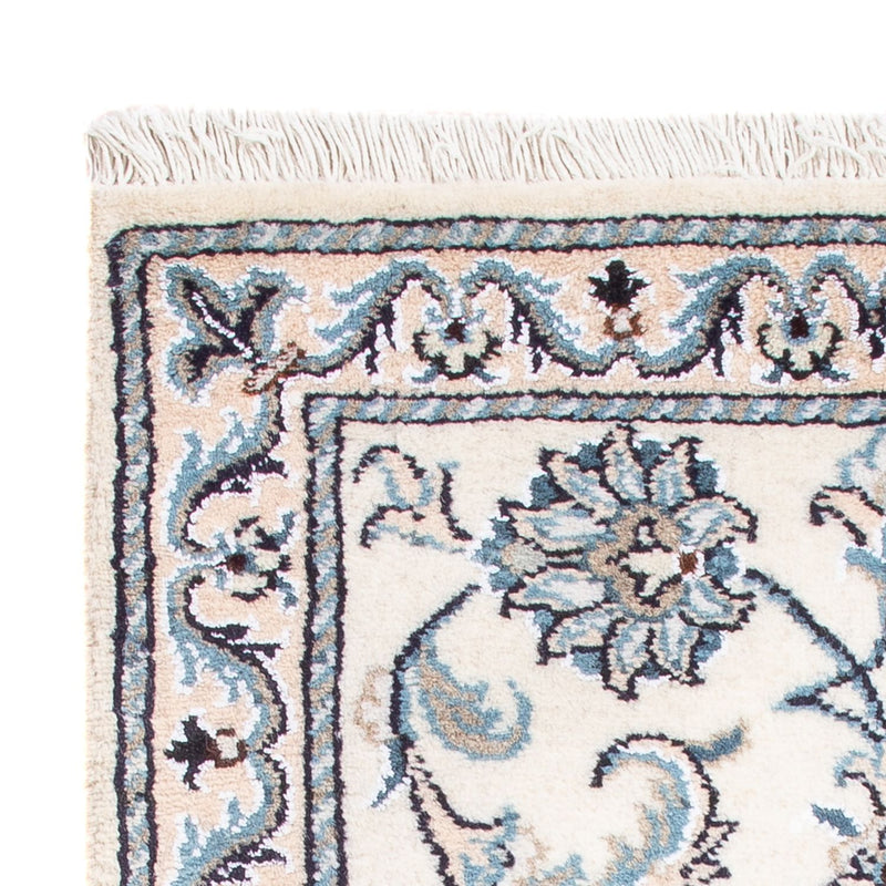 Dywan perski - Nain - Królewski - 90 x 60 cm - kremowy