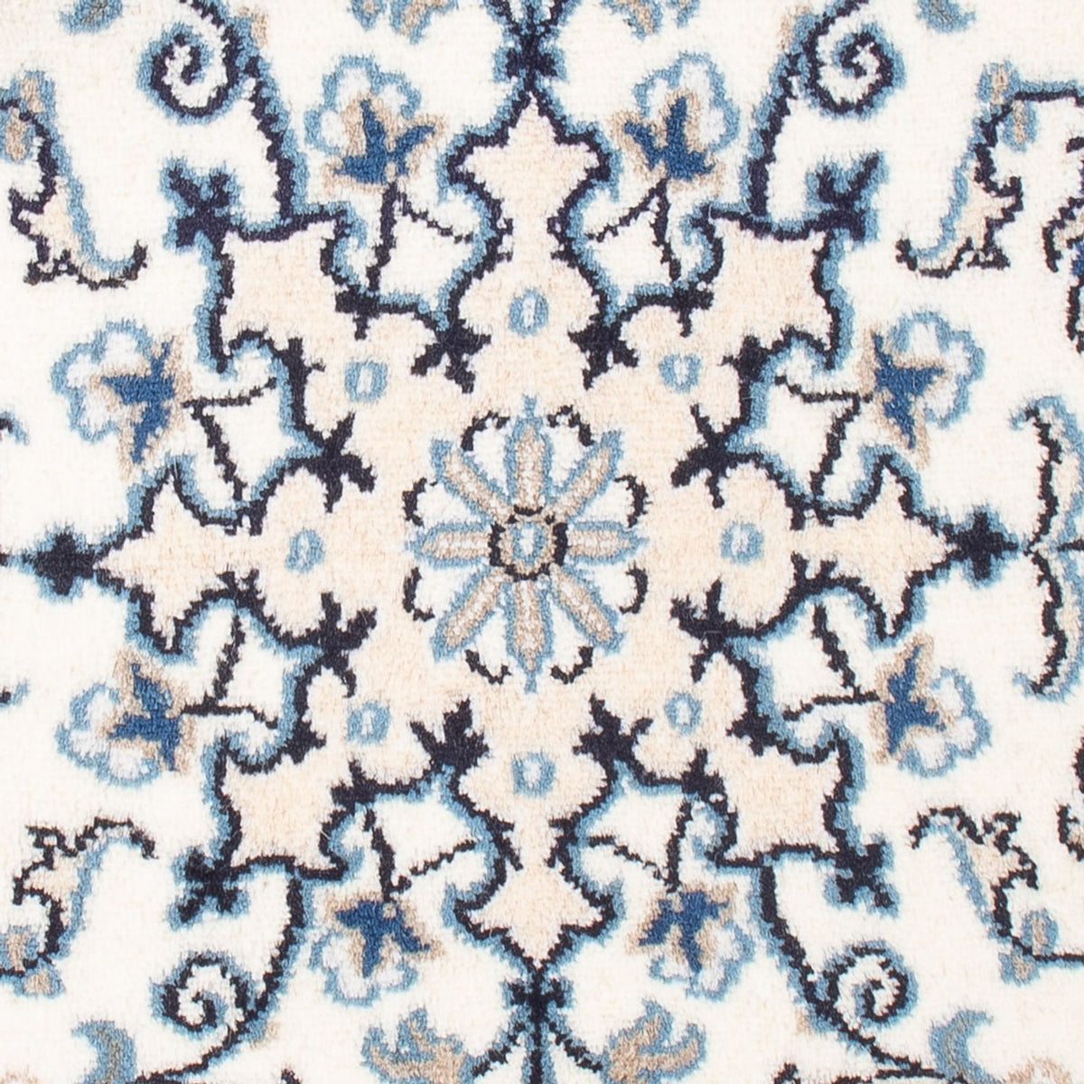 Dywan perski - Nain - Królewski - 90 x 60 cm - kremowy