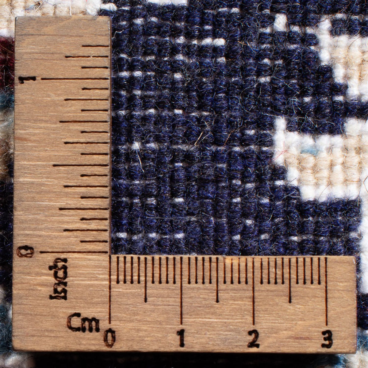 Dywan perski - Nain - Królewski - 90 x 60 cm - ciemnoniebieski