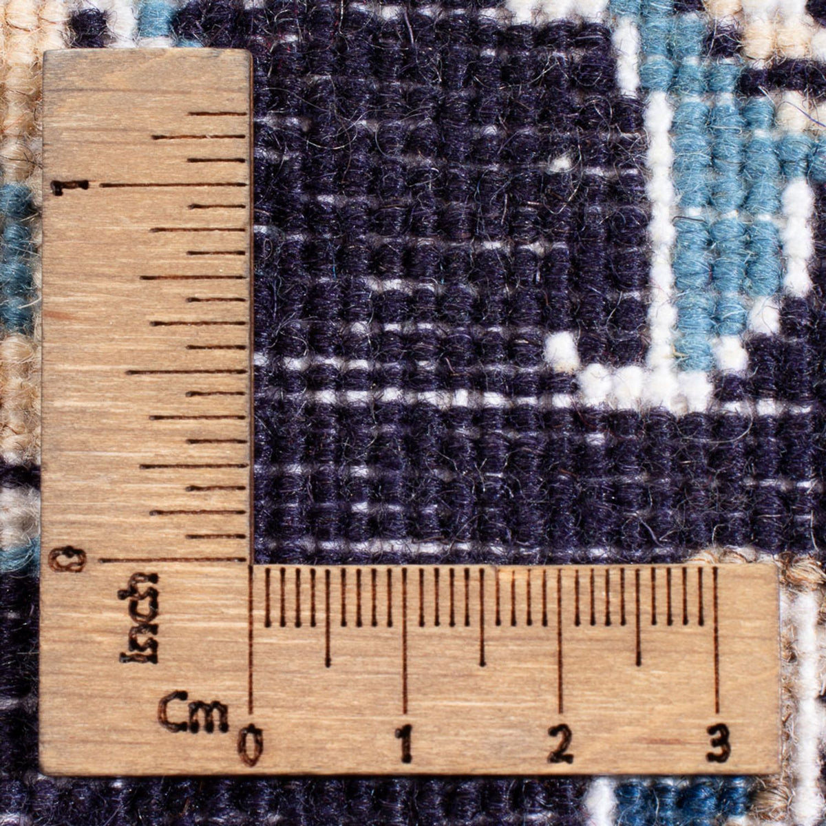 Dywan perski - Nain - Królewski - 90 x 60 cm - ciemnoniebieski