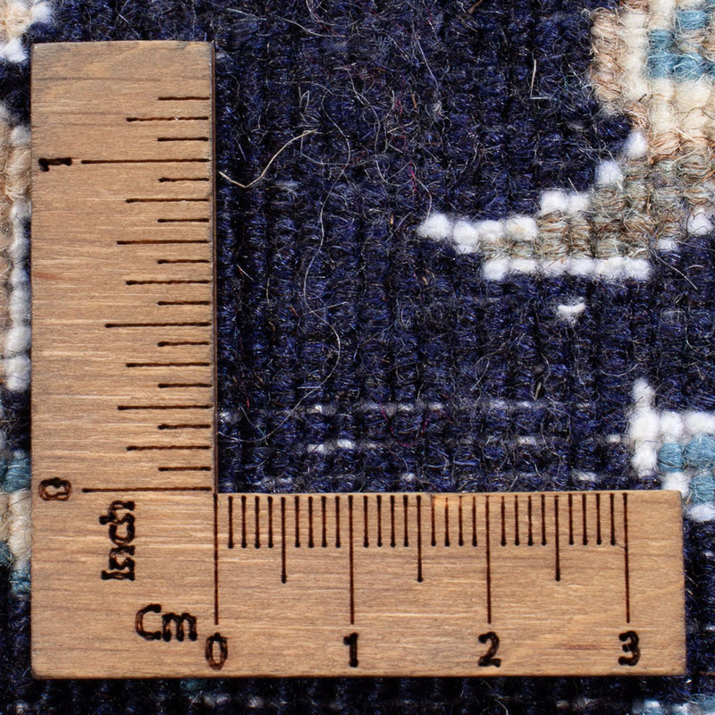 Dywan perski - Nain - Królewski - 90 x 60 cm - ciemnoniebieski