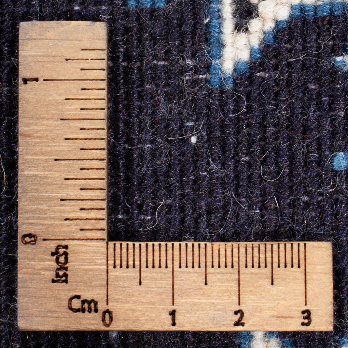 Dywan perski - Nain - Królewski - 60 x 40 cm - ciemnoniebieski