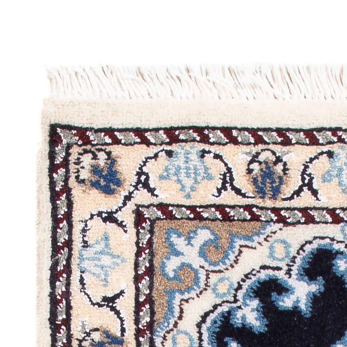 Dywan perski - Nain - Królewski - 60 x 40 cm - ciemnoniebieski