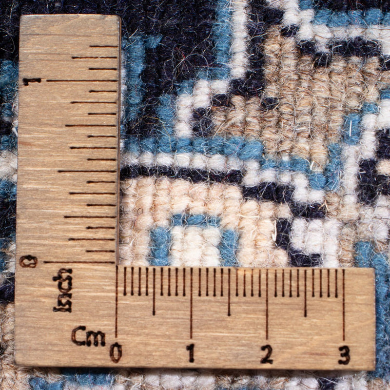 Dywan perski - Nain - Królewski - 60 x 40 cm - ciemnoniebieski