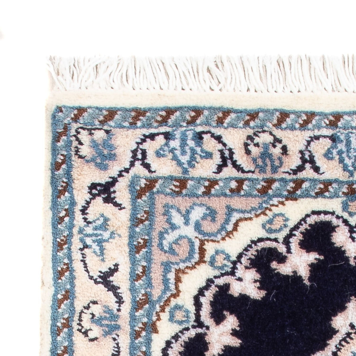 Dywan perski - Nain - Królewski - 60 x 40 cm - ciemnoniebieski