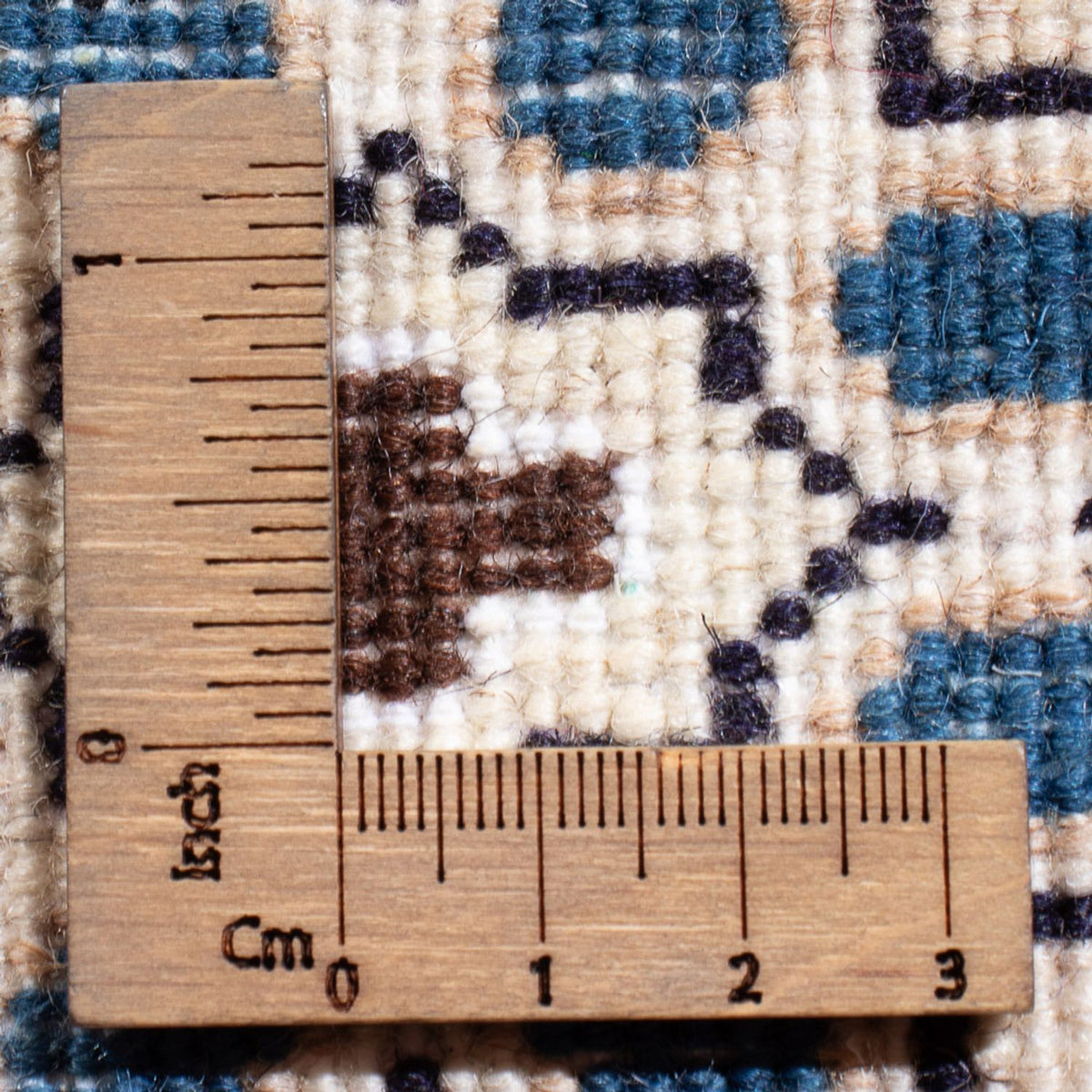 Dywan perski - Nain - Królewski - 60 x 40 cm - ciemnoniebieski