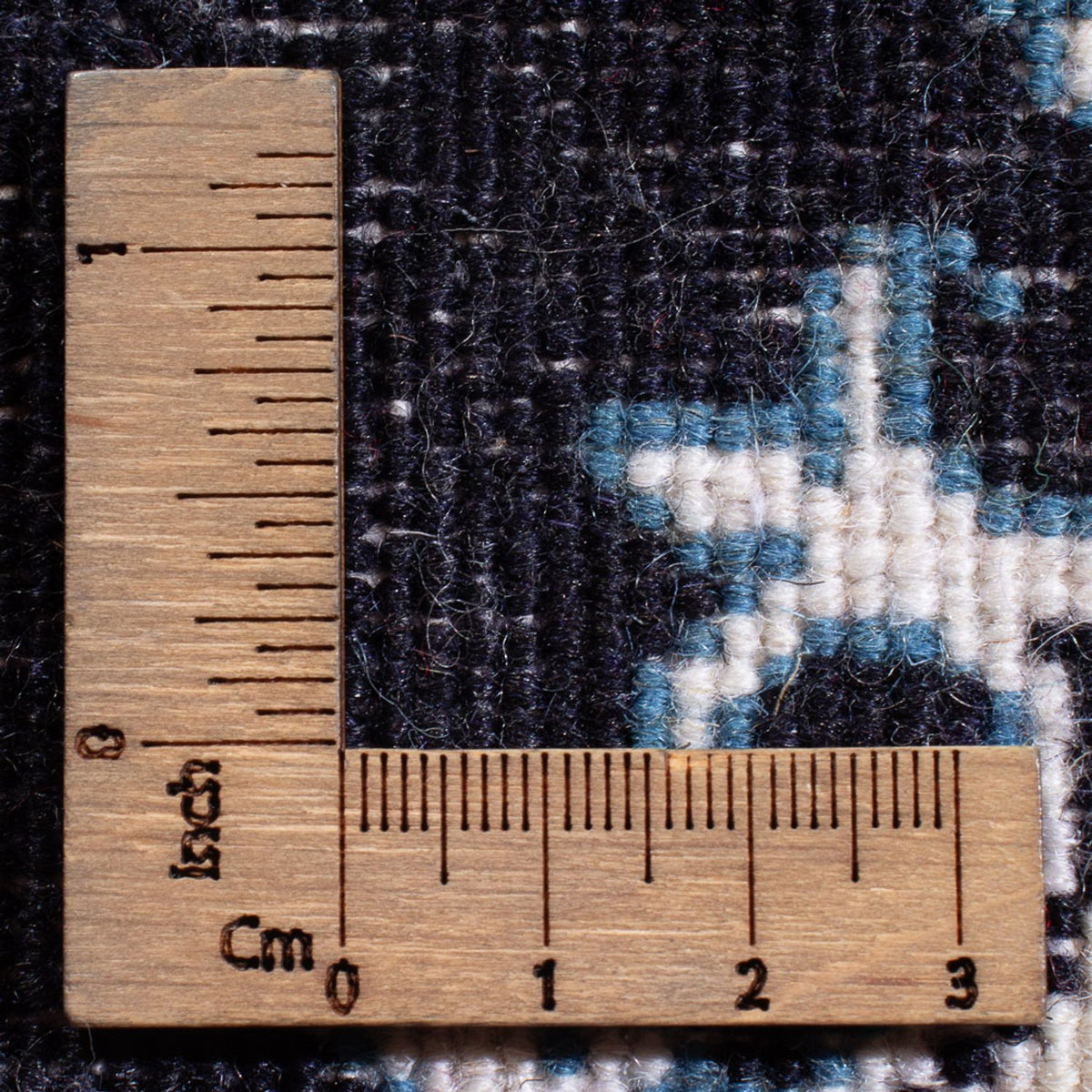 Dywan perski - Nain - Królewski - 60 x 40 cm - ciemnoniebieski