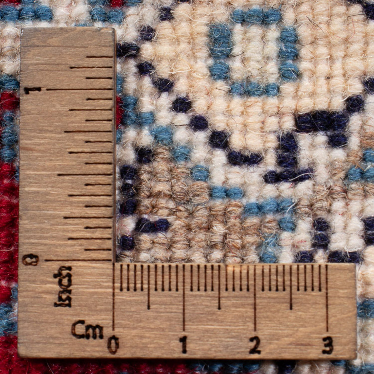 Dywan perski - Nain - Królewski - 60 x 40 cm - czerwony