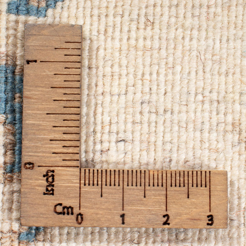 Biegacz Dywan perski - Nain - 400 x 80 cm - srebrny