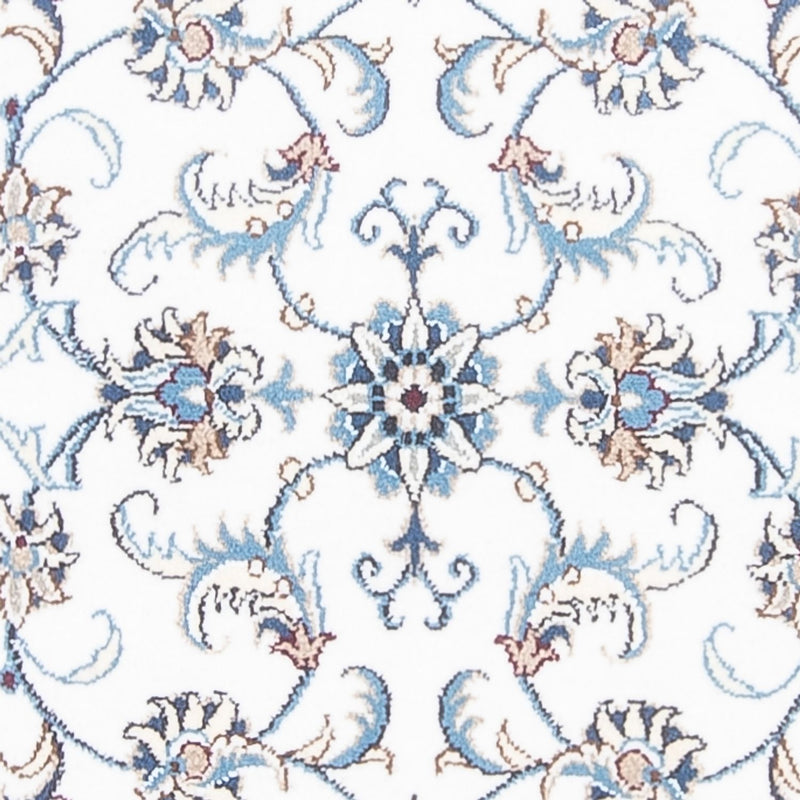 Biegacz Dywan perski - Nain - 393 x 77 cm - srebrny