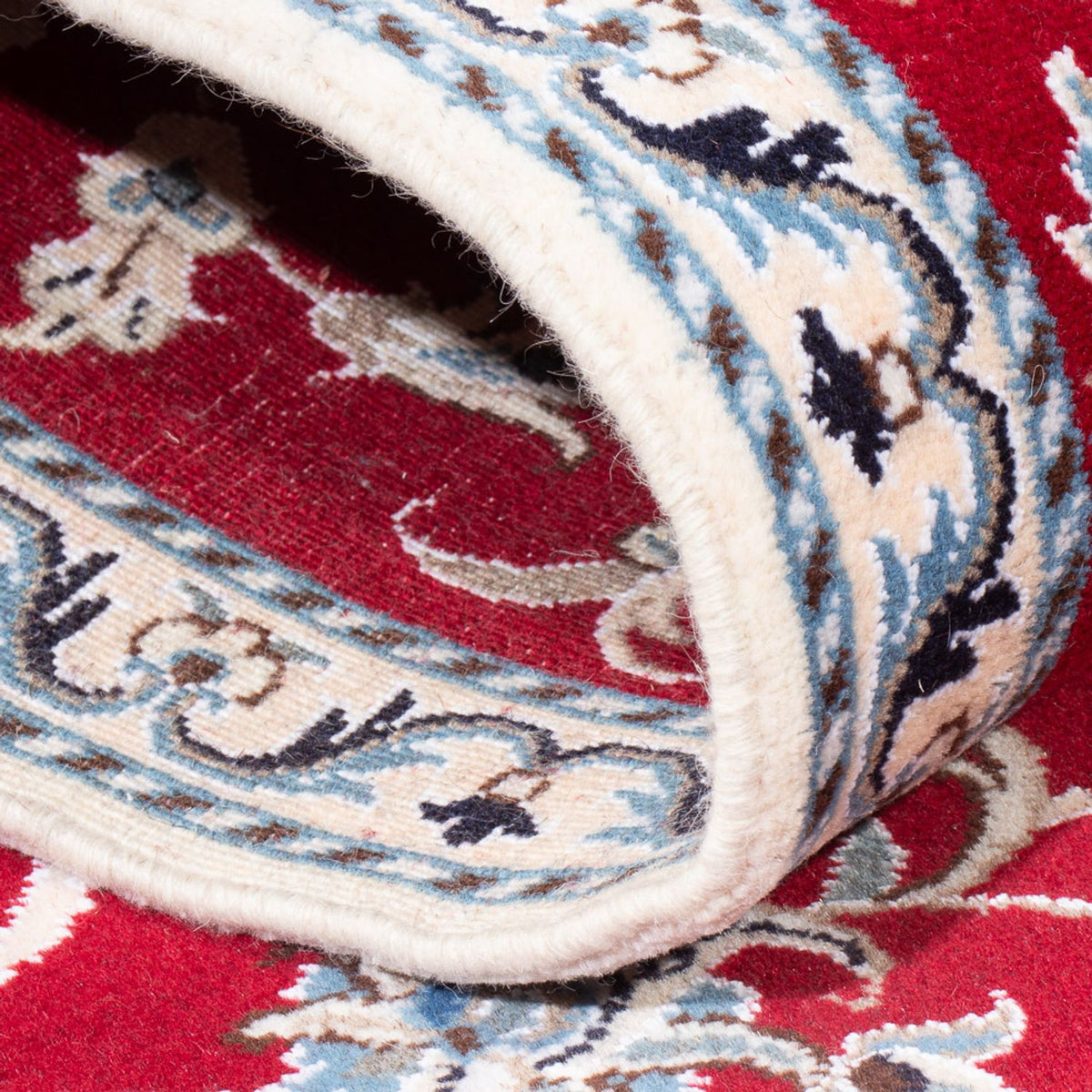 Biegacz Dywan perski - Nain - 283 x 76 cm - czerwony