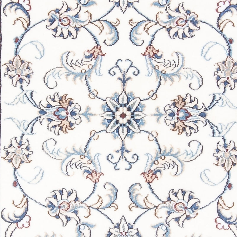 Biegacz Dywan perski - Nain - 290 x 74 cm - srebrny