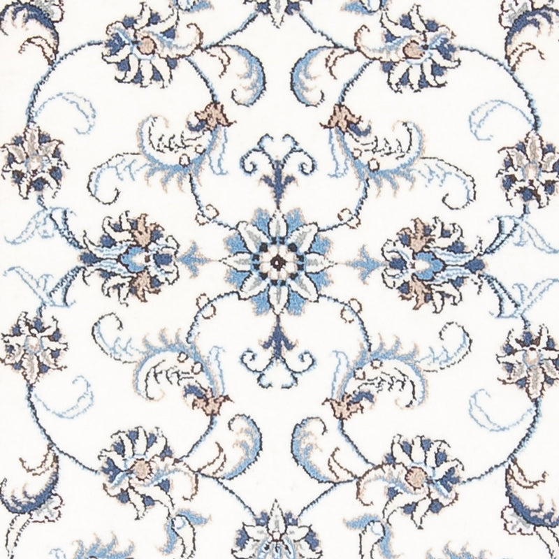 Biegacz Dywan perski - Nain - 288 x 78 cm - srebrny