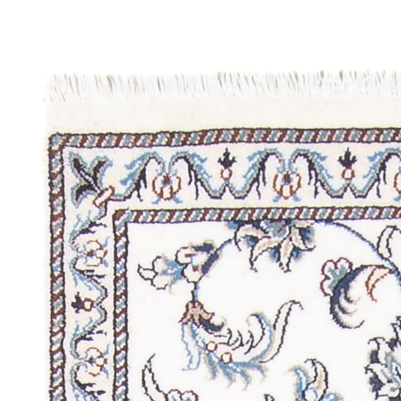 Biegacz Dywan perski - Nain - 295 x 82 cm - srebrny