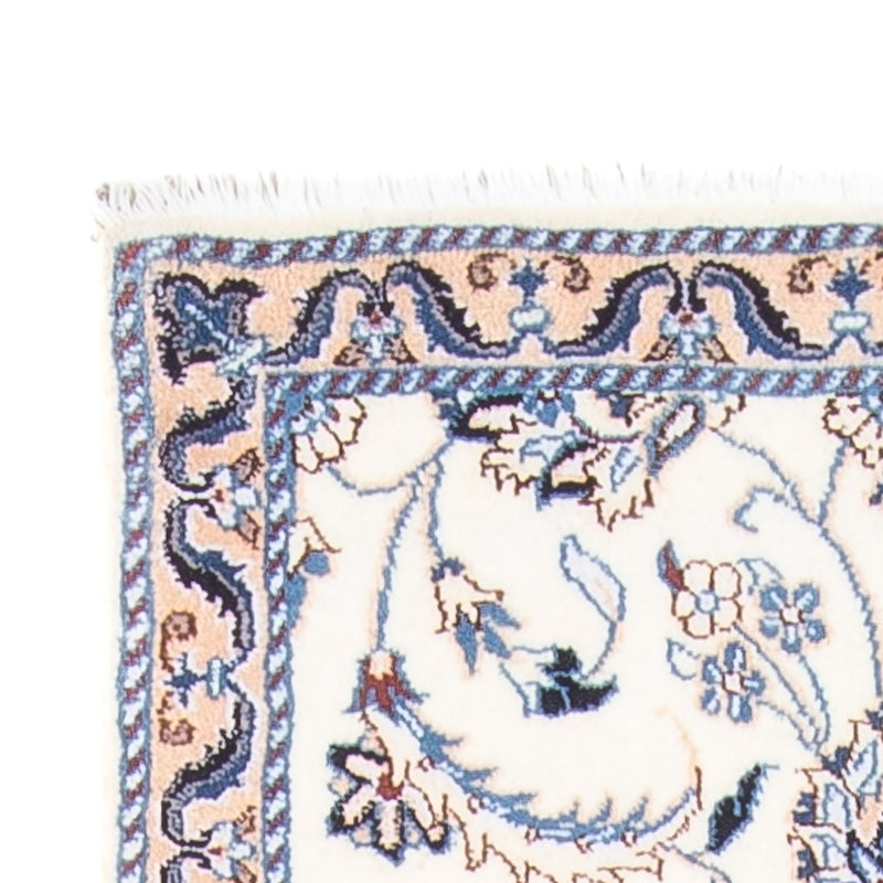 Biegacz Dywan perski - Nain - 292 x 81 cm - srebrny