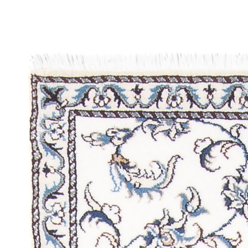 Biegacz Dywan perski - Nain - 292 x 76 cm - srebrny