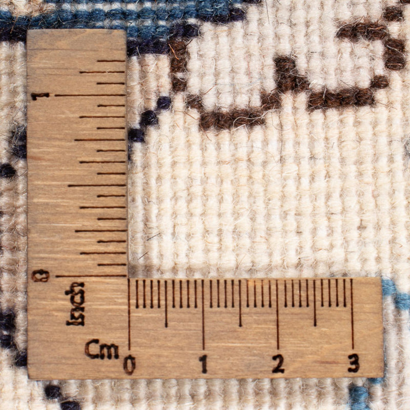 Biegacz Dywan perski - Nain - 292 x 76 cm - srebrny