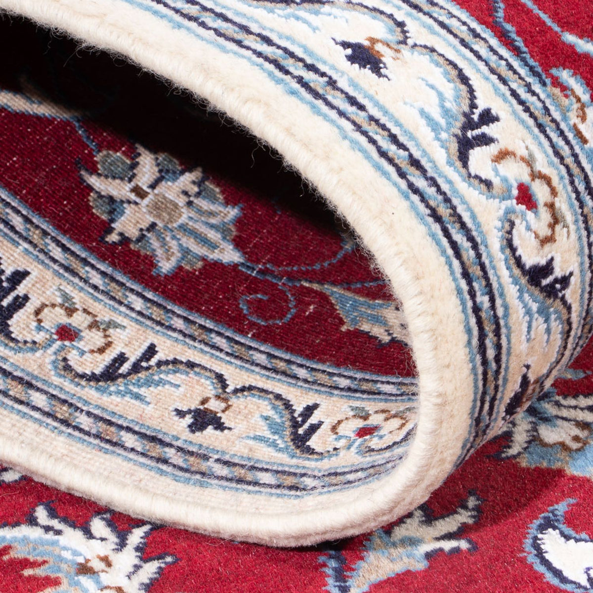 Biegacz Dywan perski - Nain - 290 x 82 cm - czerwony