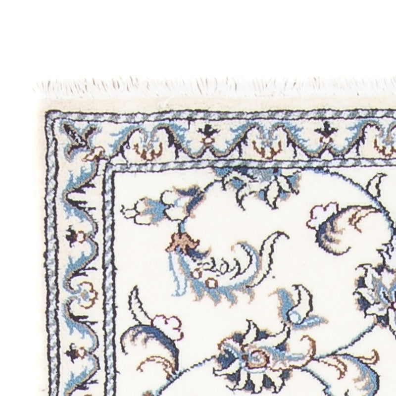 Biegacz Dywan perski - Nain - 286 x 82 cm - srebrny