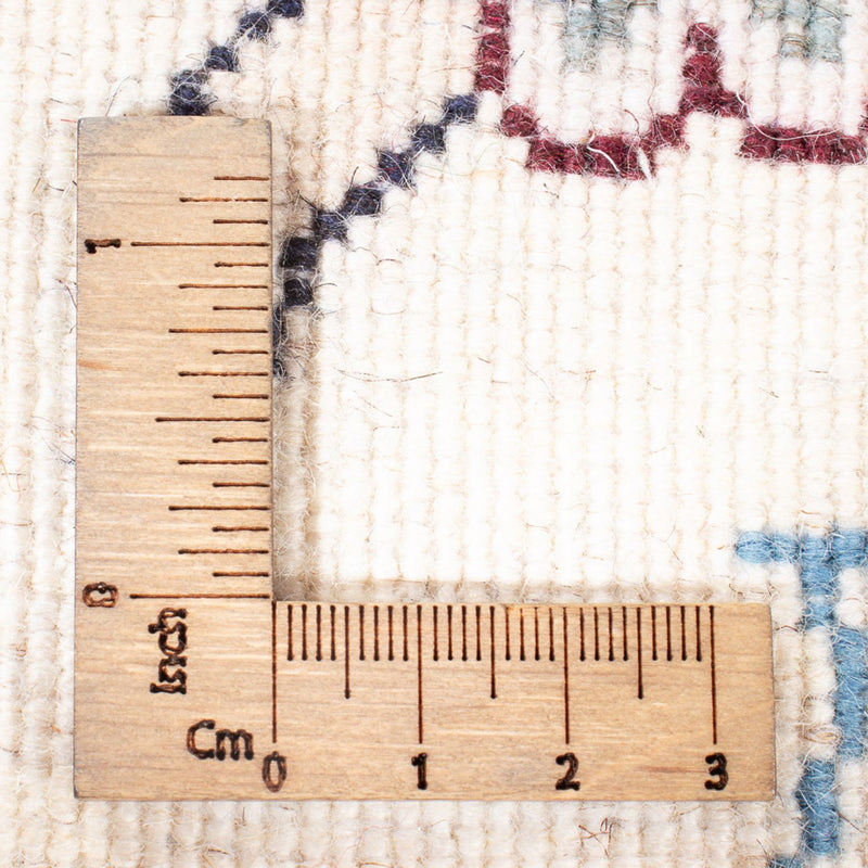 Biegacz Dywan perski - Nain - 195 x 77 cm - srebrny