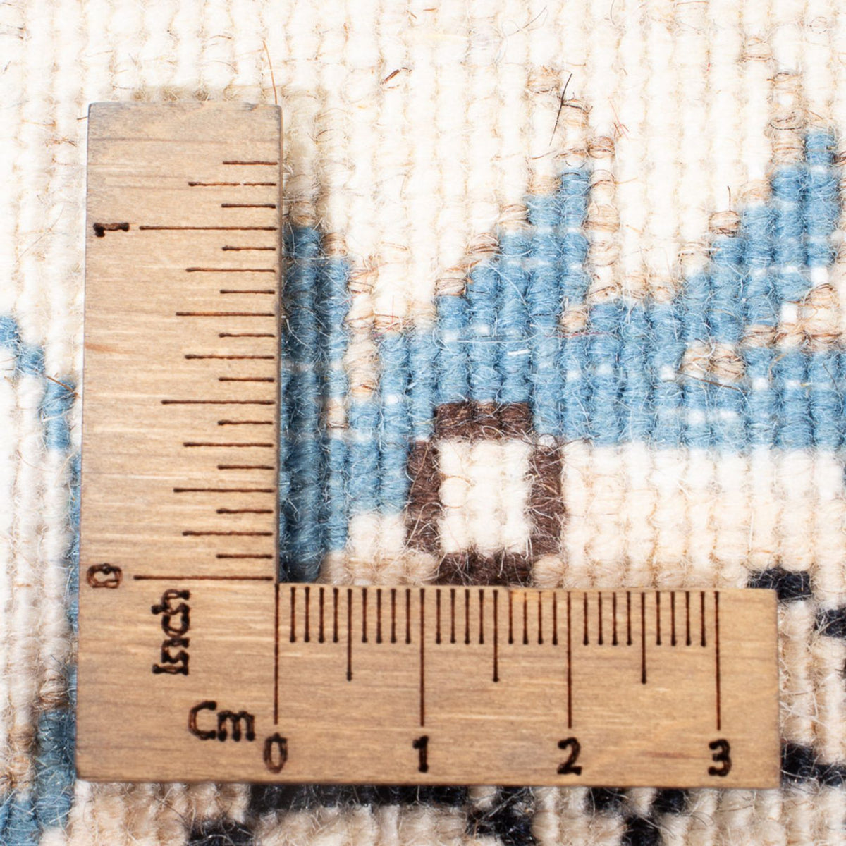 Biegacz Dywan perski - Nain - 197 x 78 cm - srebrny