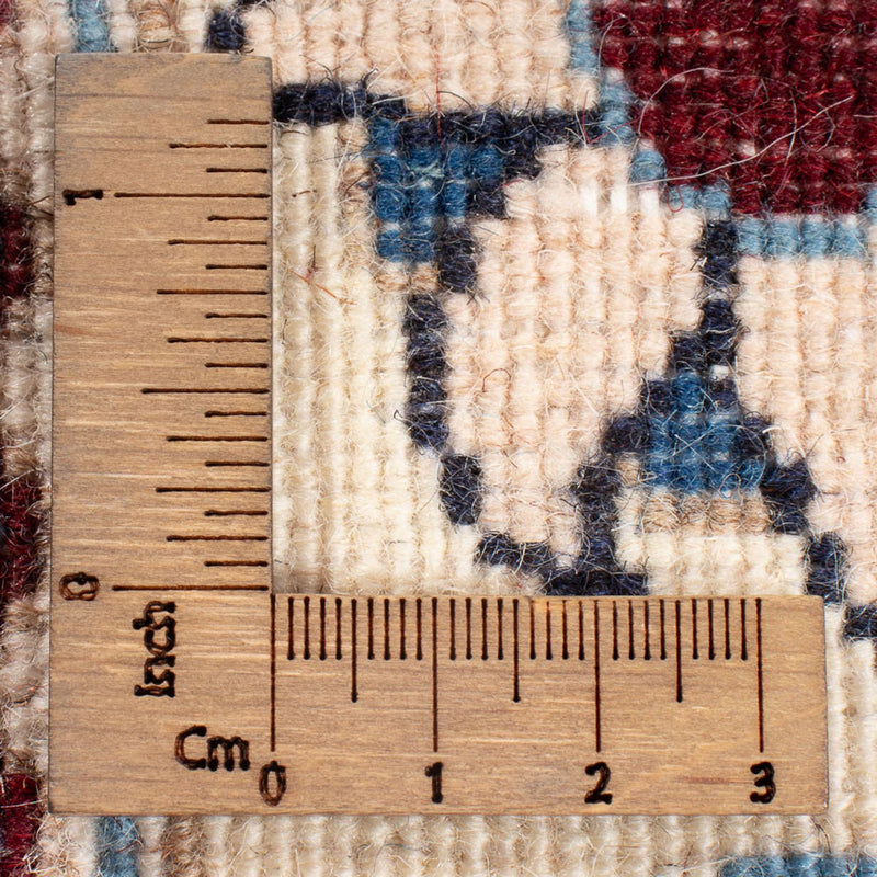 Biegacz Dywan perski - Nain - 192 x 88 cm - srebrny